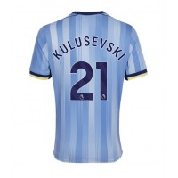 Camiseta Tottenham Hotspur Dejan Kulusevski #21 Visitante Equipación 2024-25 manga corta